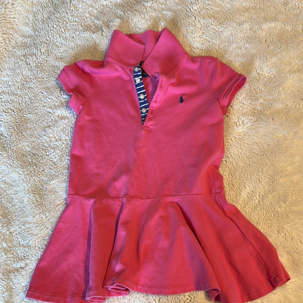 Polo by Ralph Lauren Pink Kids Casual Dress